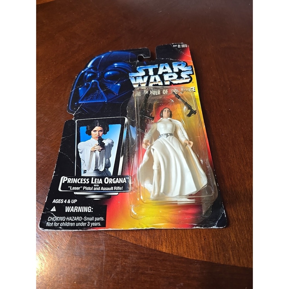 Kenner Star Warsprincess Leia Organa With Laser Pistol And Assault‎ Rifle Action